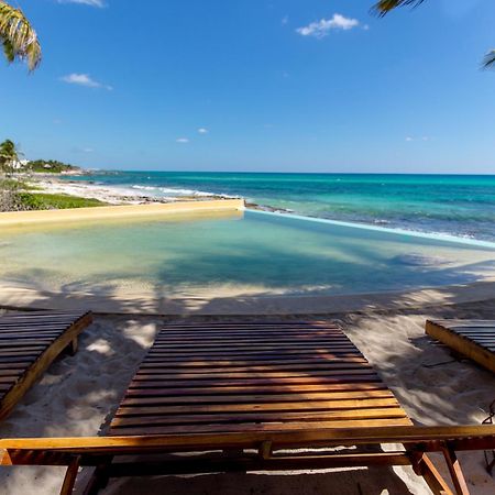 Angelina 28 Beachfront And Family Apartments - Modern And Relaxing Long Stays - 20 Min From Cancun Airport Puerto Morelos Ngoại thất bức ảnh